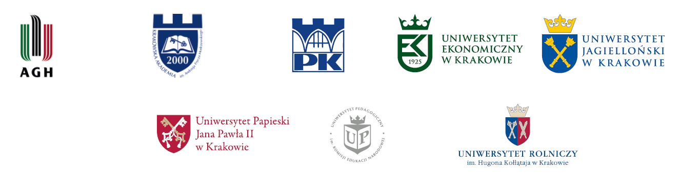 loga 8 krakowskich uczelni